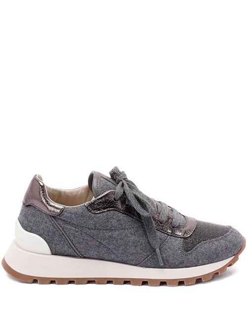 Wool sneaker BRUNELLO CUCINELLI | MZ26G1960C003